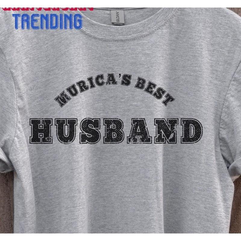 Muricas Best Husband Shirt Valentines Day Gifts